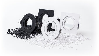 Loop - Das erste zertifizierte LED-Einbauleuchtengehäuse aus 100 % Recycled Ocean Plastic. Loop - Das erste zertifizierte LED-Einbauleuchtengehäuse aus 100 % Recycled Ocean Plastic.